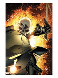 Ghost Rider 8 Cover: Ghost Rider Flaming