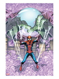 Marvel Adventures Spider-Man 14 Cover: Mysterio Trapping Spider-Man