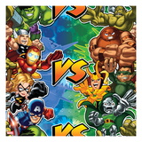 Marvel Super Hero Squad: Thor  Mole Man  Ms Marvel  Iron Man  Dr Doom  Captain America  and Hulk