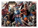 Annihilators: Earhfall 2: Wolverine  Valkyrie  Captain America  Thing  Spider-Man and Others