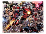 Avengers: The Childrens Crusade 5: Iron Lad  Hulkling  Stature  Captain America and Others
