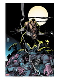 Daken: Dark Wolverine 7 Cover: Daken Under the Moon at Knight
