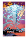 Uncanny X-Men 10 Cover: Unit Flying and Transforming