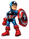 Marvel Super Hero Squad: Captain America Standing