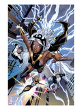 Uncanny X-Men 531: Storm  Northstar  Angel  Dazzler  and Pixie Flying