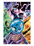 Fantastic Four 587 Cover: Thing  Human Torch  Invisible Woman  and Mr Fantastic