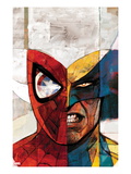 Moon Knight 5 Cover: Spider-Man and Wolverine