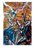 Chaos War 3 Cover: Thor Fighting