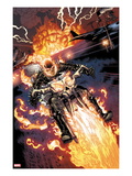 Heroes For Hire 2: Ghost Rider Riding Motorcycle