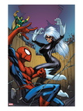 Marvel Adventures Spider-Man 22 Cover: Spider-Man  Black Cat  and Mandarin