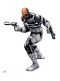 Nick Fury with a Gun