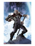 The Mighty Thor 8 Cover: Tanarus Standing Powerfully