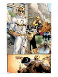 New Avengers 4: Panels with Iron Mist Standing
