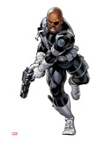 Nick Fury with a Gun