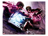 Avengers Annual 1: Wonder Man and Iron Man Fighting
