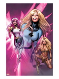 Women of Marvel 2 Cover: Invisible Woman  Songbird  and Shanna the She-Devil  Walking