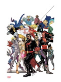 Defenders: Strange Heroes 1 Cover: Dr Strange  Red She-Hulk  Iron Fist  Silver Surfer and Others