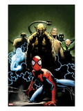 Ultimate Spider-Man 155 Cover: Spider-Man  Green Goblin  Sandman  Electro  and Vulture
