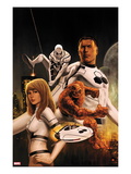 FF 1 Cover: Invisible Woman  Thing  Mr Fantastic  and Spider-Man