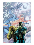 Fantastic Four 588 Cover: Invisible Woman  Mr Fantastic  Thing Human Torch