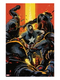 Captain America and Bucky 627 Cover: Captain America Fighting