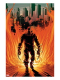 Daken: Dark Wolverine 21 Cover: Walking Flaming