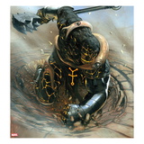 Fear Itself: FF 1 Cover: Thing Smashing