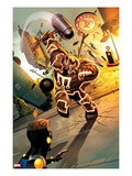 Fear Itself: The Home Front 3: Juggernaut Charging and Smashing