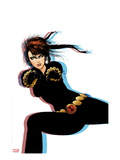 Black Widow 6 Cover: Black Widow Posing
