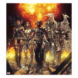 Fear Itself: Uncanny X-Force 1 Cover: Wolverine  Psylocke  Fantomax  Archangel  and Deadpool