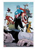 Heroic Age: One Month to Live 5: Captain America  Wolverine  Iron Man  Thor  and Spider-Man