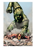 Iron Man: Titanium! 1 Cover: Iron Man and Titanium Man Fighting