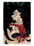 X-Men 8 Cover: Spider-Man and Emma Frost