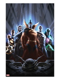 Annihilators 2 Cover: Gladiator  Silver Surfer  Ronan the Accuser  Beta-Ray Bill  and Quasar