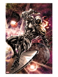 Silver Surfer 2: Silver Surfer Riding His Silver Surf Space