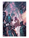 X-Men 19 Cover: Cyclops  Wolverine  Mr Fantastic  Pixie  Thing  Invisible Woman  and Emma Frost