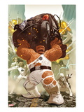 FF 4 Cover: Thing  Mr Fantastic  Invisible Woman  Spider-Man  and Dr Doom
