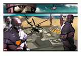 Ultimate Comics X-Men 9: Panels with Sentinel