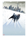 Secret Avengers 19 Cover: Steve Rogers  Black Widow  Sharon Carter  Moon Knight