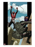 Ultimate Comics Spider-Man 9 Cover: Spider-Man and Prowler