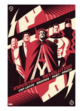 Iron Man Legacy 11 Cover: Dr Strange  Mr Fantastic  Namor  Professor X  and Black Bolt