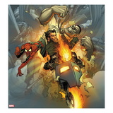 Fear Itself: Fearsome Four 3 Cover: Ghost Rider  Wolverine  Spider-Man  and Hulk
