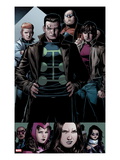 Avengers: The Childrens Crusade 6: Panels with Madrox  Shatterstar  Strong Guy  and Rictor