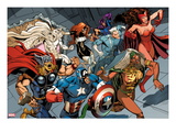 X-Men Forever 2 15: Storm  Scarlet Witch  Quicksilver  Captain America  Thor  Vision  and Others