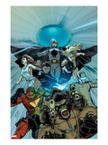 Atlas 5 Cover: Gorilla-Man  3-D Man  Venus  Jimmy Woo  Namora  and The Uranian Flying