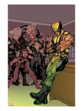 X-Factor 230 Cover: Wolverine  Wolfsbane  Longshot  Siryn  Rictor  Shatterstar  M  Strong Guy