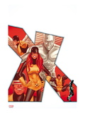 Uncanny X-Men 544 Cover: Marvel Girl  Iceman  Cyclops  Beast  and Angel