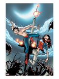 The Amazing Spider-Man 672 Cover: Peter Parker Jumping