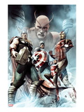 Captain America: Hail Hydra 2 Cover: Thor  Iron Man  Captain America  and Wasp