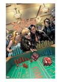X-Factor 209 Cover: Longshot  Monet  and Layla Miller Throwing